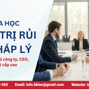 Khóa học quản lý rủi ro pháp lý