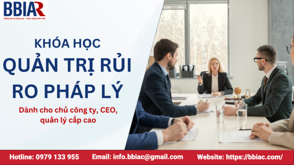 Khóa học quản lý rủi ro pháp lý