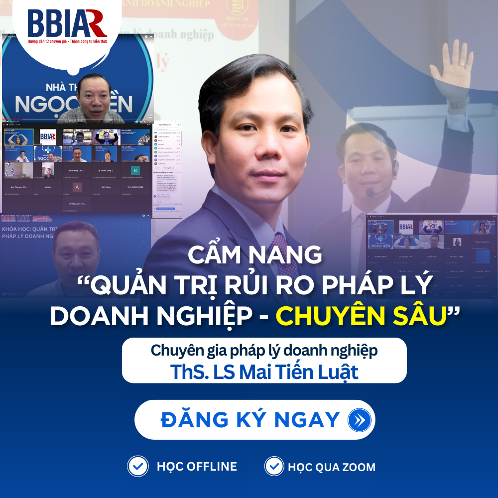 Khóa học quản trị rủi ro pháp lý doanh nghiệp - Chuyên Sâu