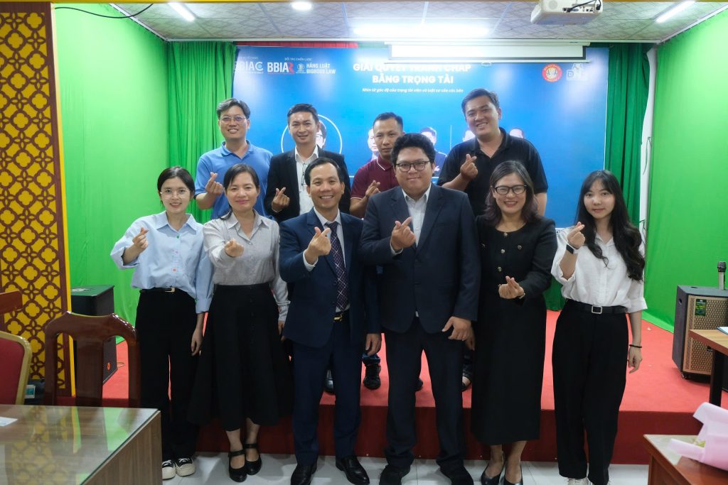 LỄ KẾT NẠP TRỌNG TÀI VIÊN LẦN THỨ 5 - TRUNG TÂM TRỌNG TÀI THƯƠNG MẠI QUỐC TẾ BIGBOSS