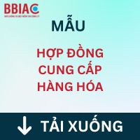 Mẫu Hợp đồng cung cấp hàng hóa
