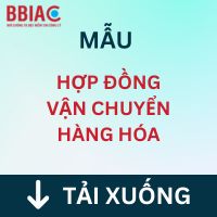 Mẫu Hợp đồng vận chuyển hàng hóa