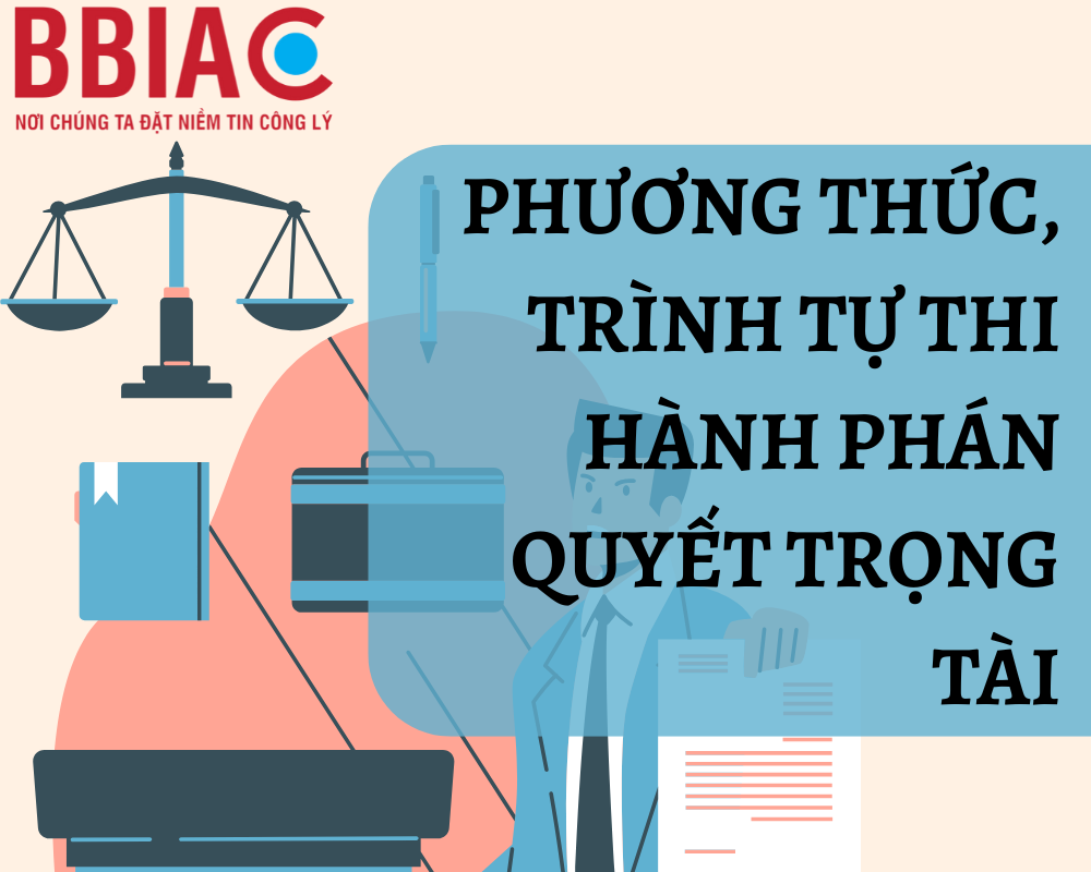 Phương thức, trình tự thi hành phán quyết trọng tài