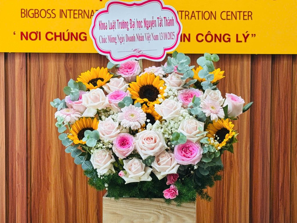 BBIAC GỬI LỜI CẢM ƠN ĐẾN KHOA LUẬT – TRƯỜNG ĐẠI HỌC NGUYỄN TẤT THÀNH 2 Ảnh 2: BBIAC gửi lời cảm ơn đến Khoa Luật – Trường Đại Học Nguyễn Tất Thành