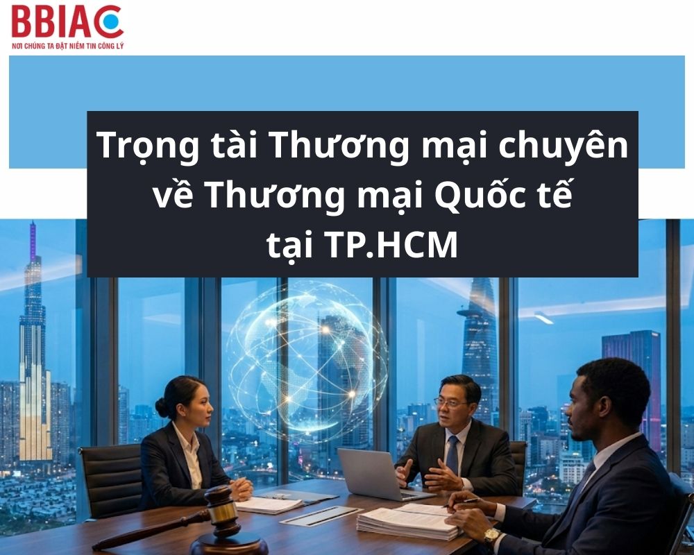 Trọng tài Thương mại chuyên về Thương mại Quốc tế tại TP.HCM - BBIAC