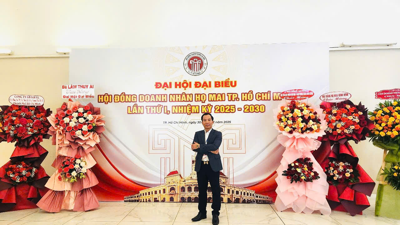 BBIAC tham du dai hoi Doanh nhan ho Mai 2