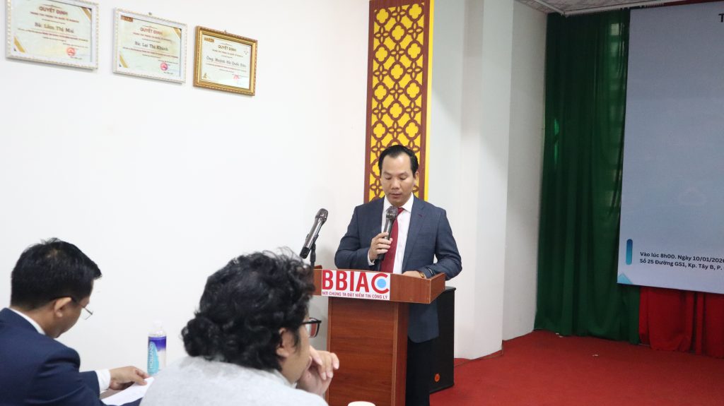 Chu tich BBIAC Mai Tien Luat