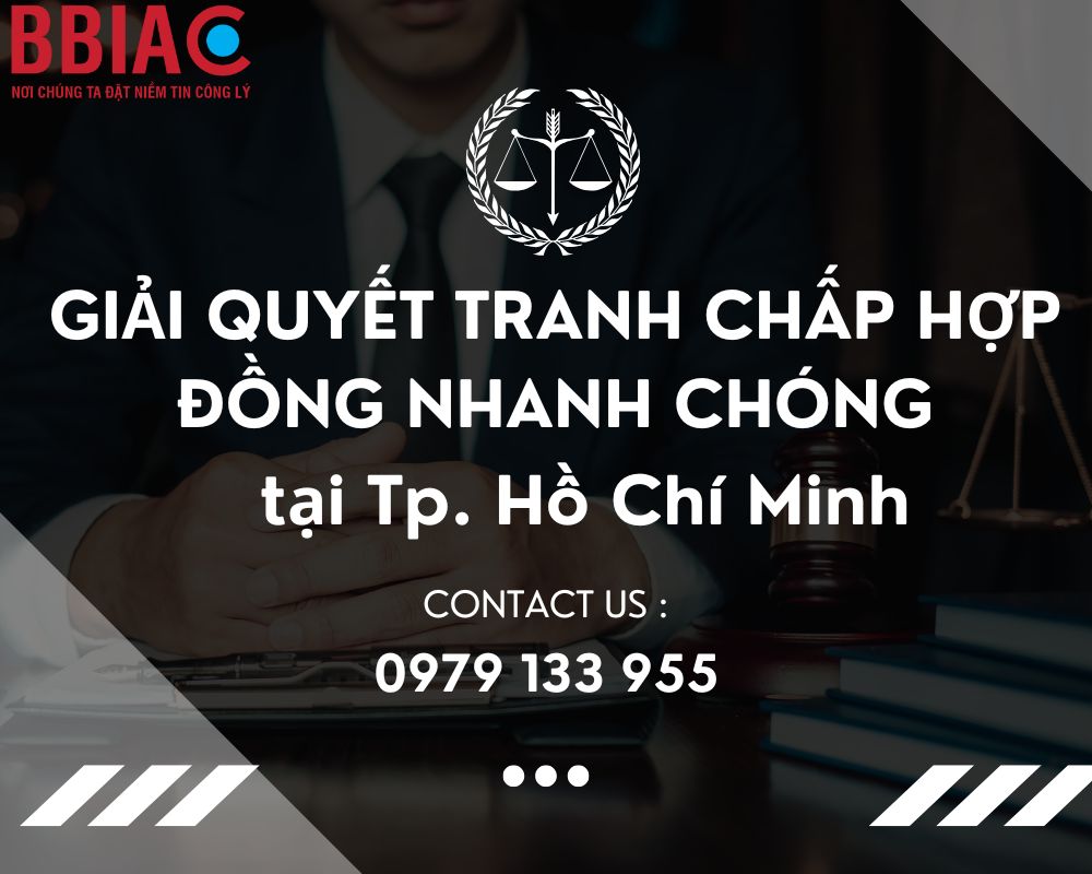 Giải quyết Tranh chấp Hợp đồng Nhanh nhất TP