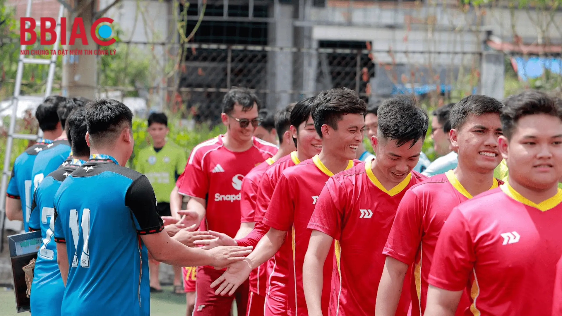 Tinh thần nhiệt huyết của các cầu thủ