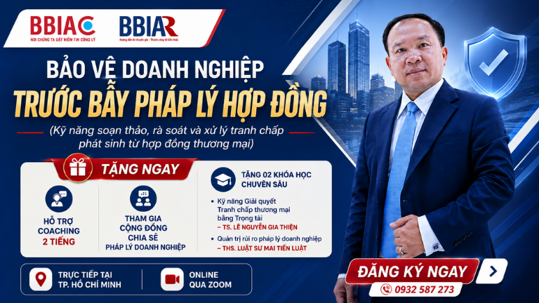 [ONLINE] Khóa học Soạn thảo, rà soát và xử lý tranh chấp phát sinh từ hợp đồng thương mại