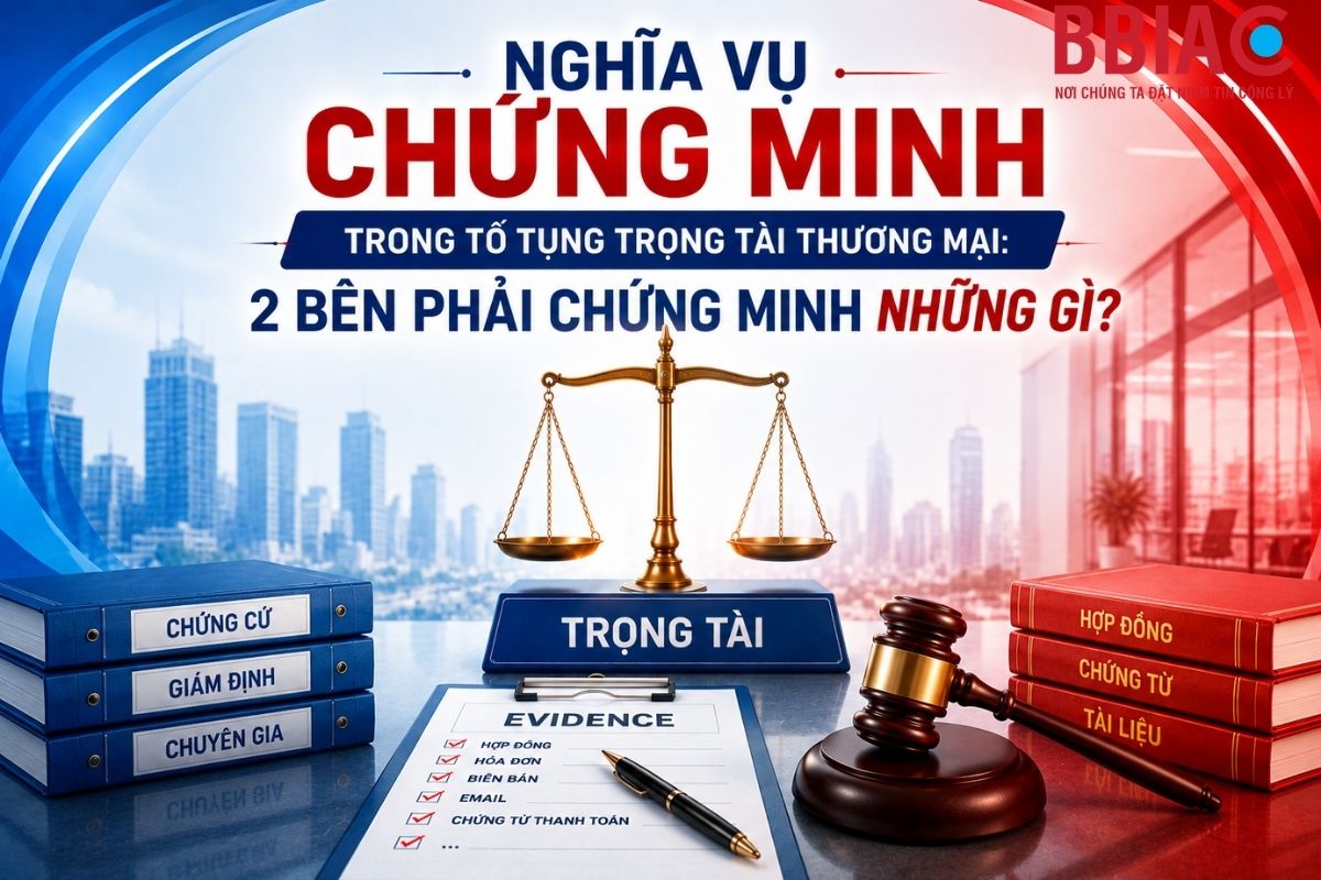 Nghĩa vụ chứng minh trong tố tụng trọng tài thương mại: 2 bên phải chứng minh những gì?