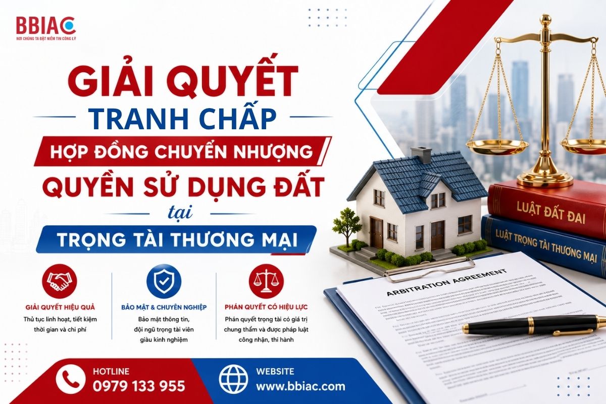 Giải quyết tranh chấp hợp đồng chuyển nhượng quyền sử dụng đất tại trọng tài thương mại