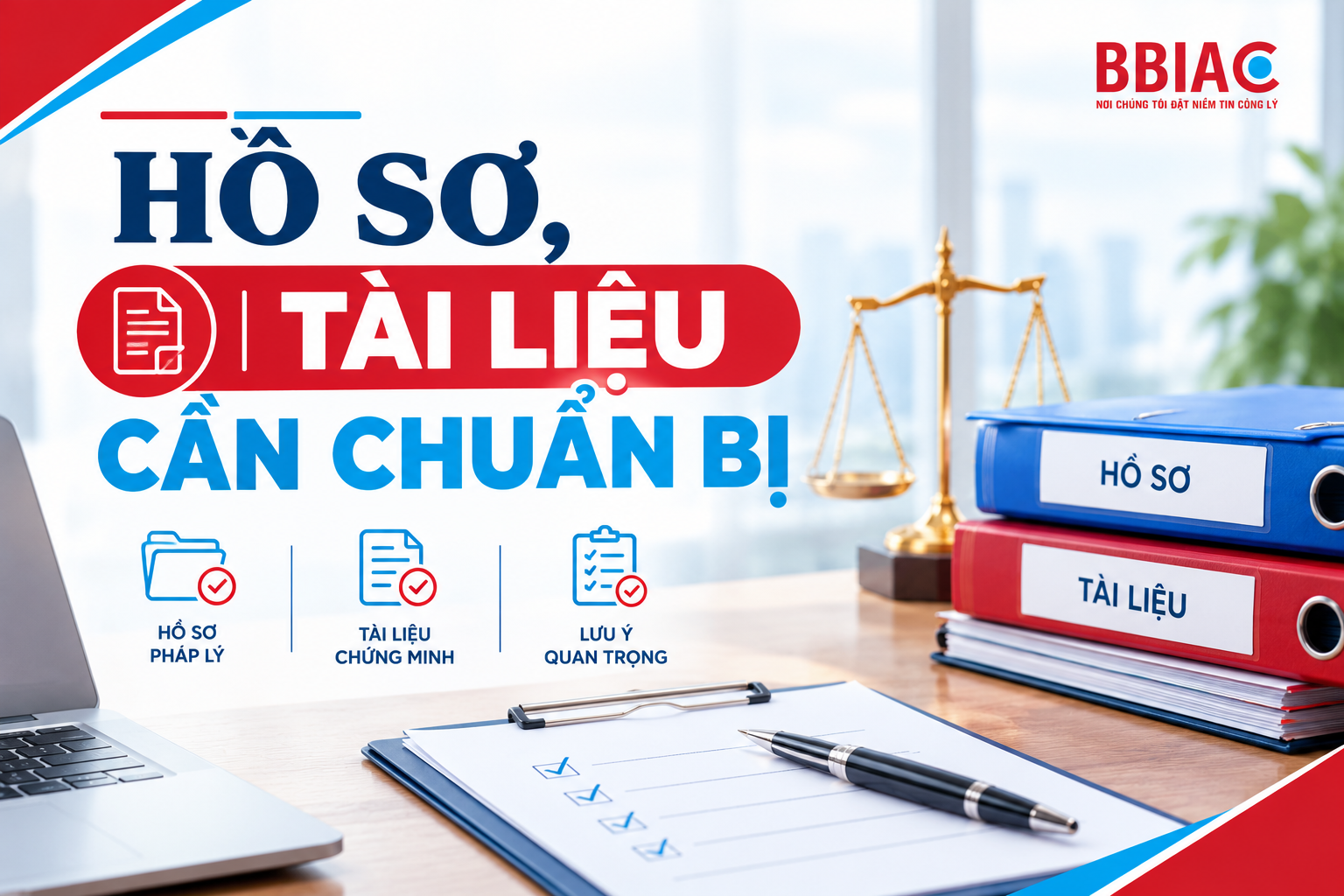 Hồ sơ, tài liệu cần chuẩn bị