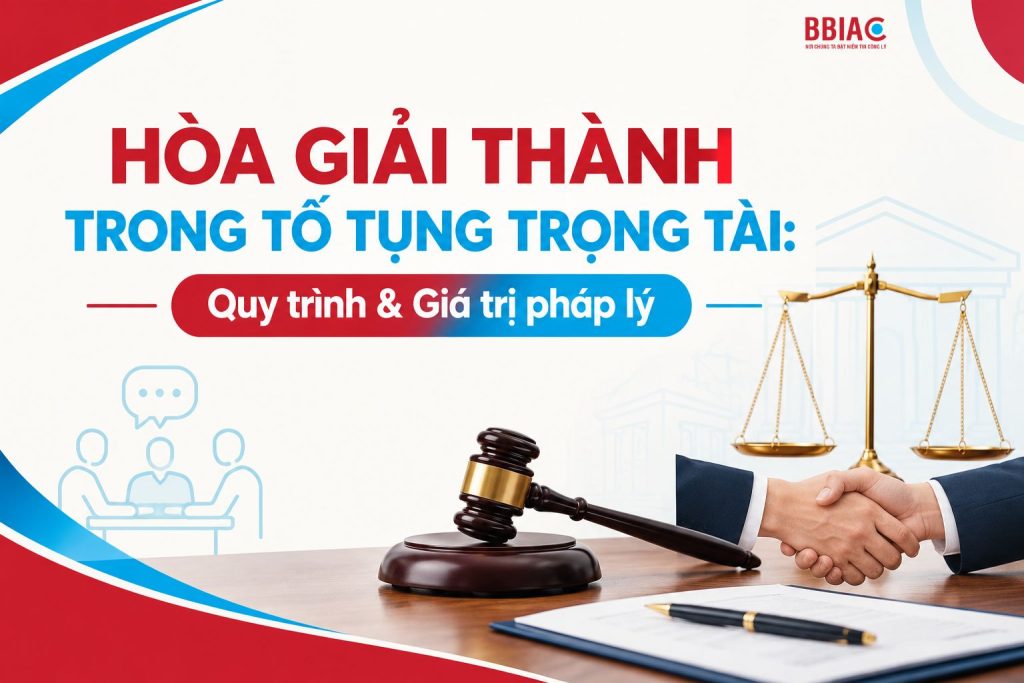Hoà giải thành trong tố tụng trọng tài