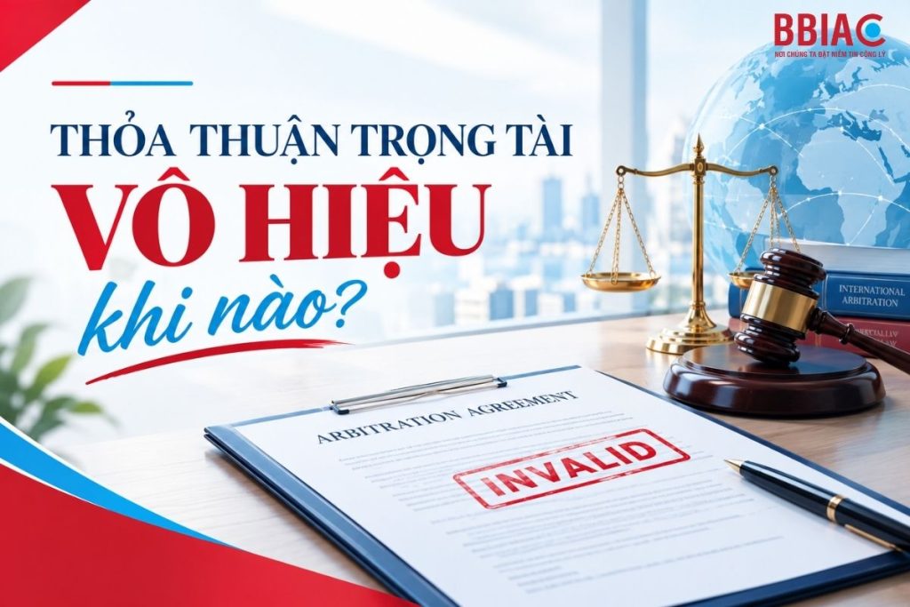 Thoả thuận trọng tài vô hiệu